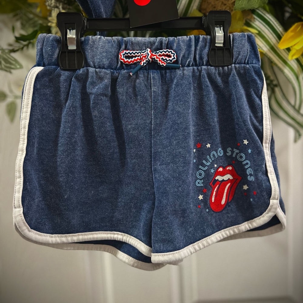 “Rolling Stones” Retro Graphic Tee and Shorts Set - Picture 2 of 2